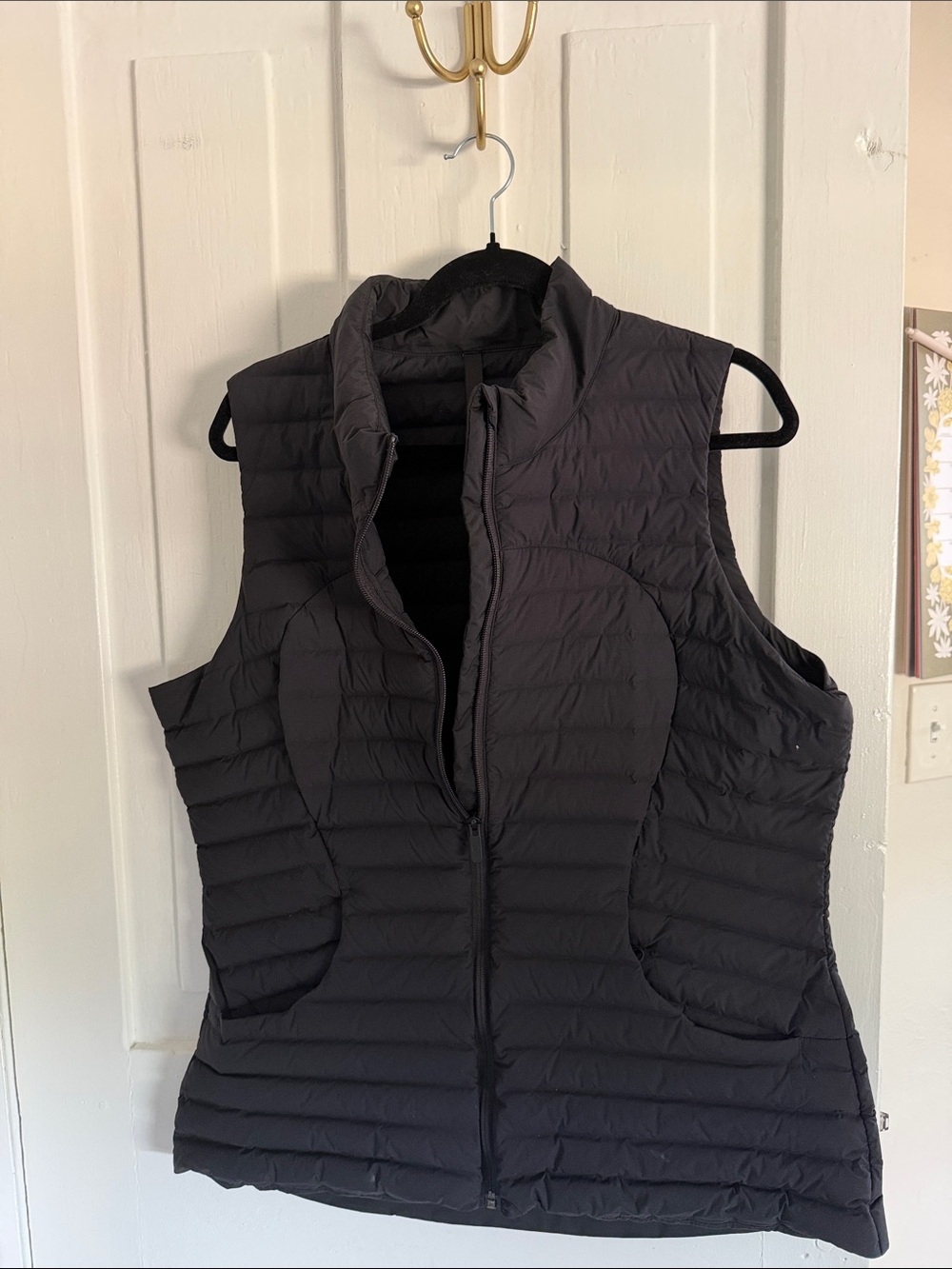 lululemon athletica Black Quilted Lightweight Vest